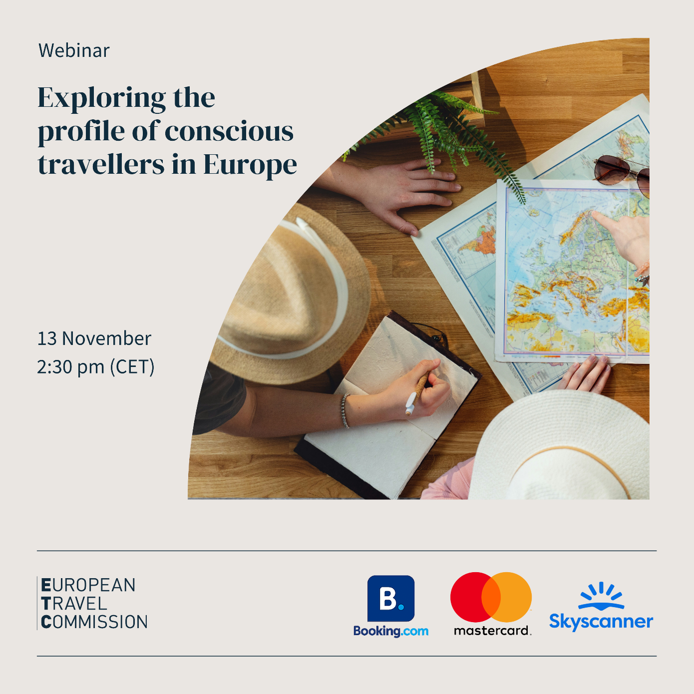 Pozvánka na webinář „Exploring the Profile of Conscious Travellers in Europe“