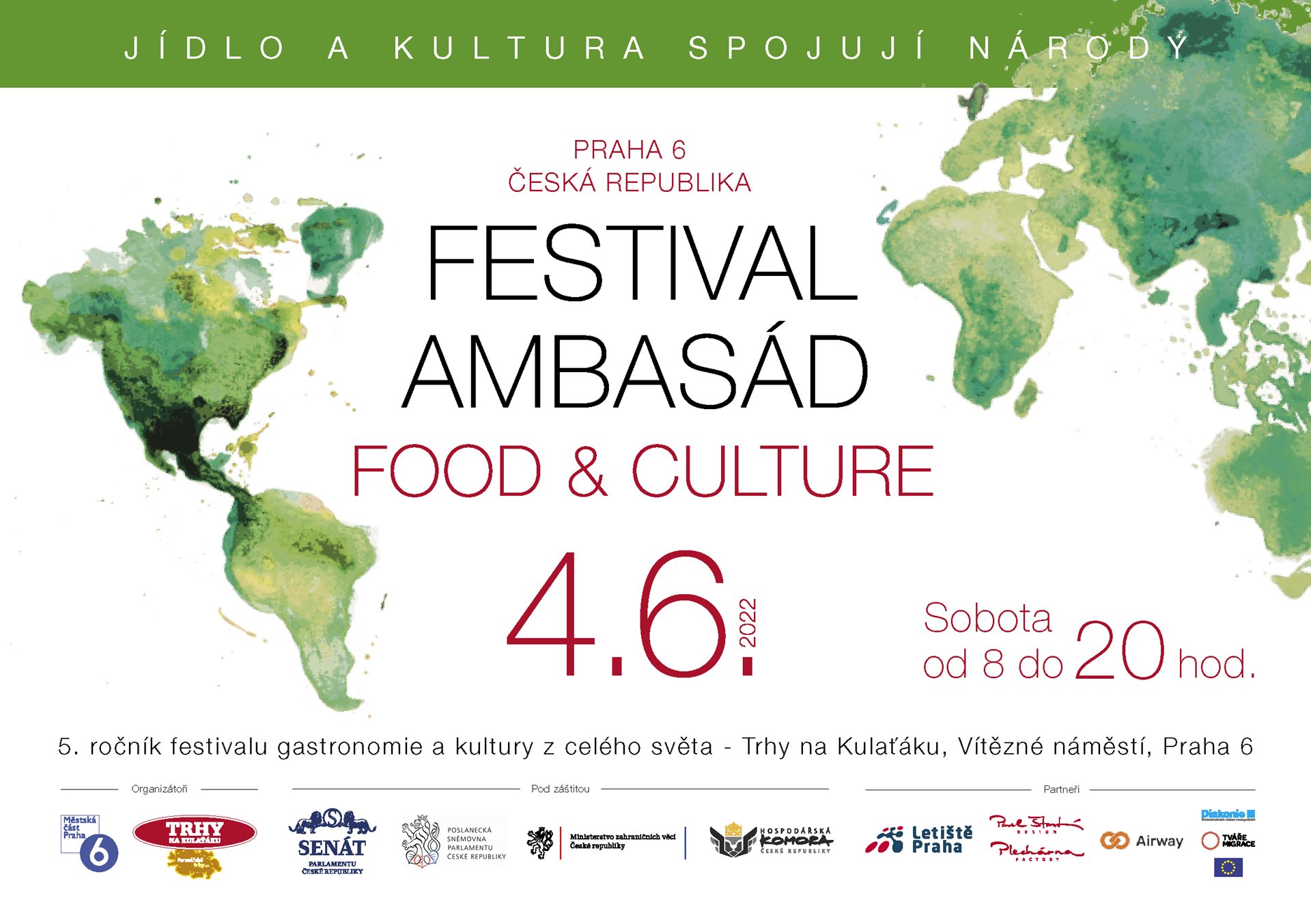 Festival ambasád – Food & Culture & Tourism 2022