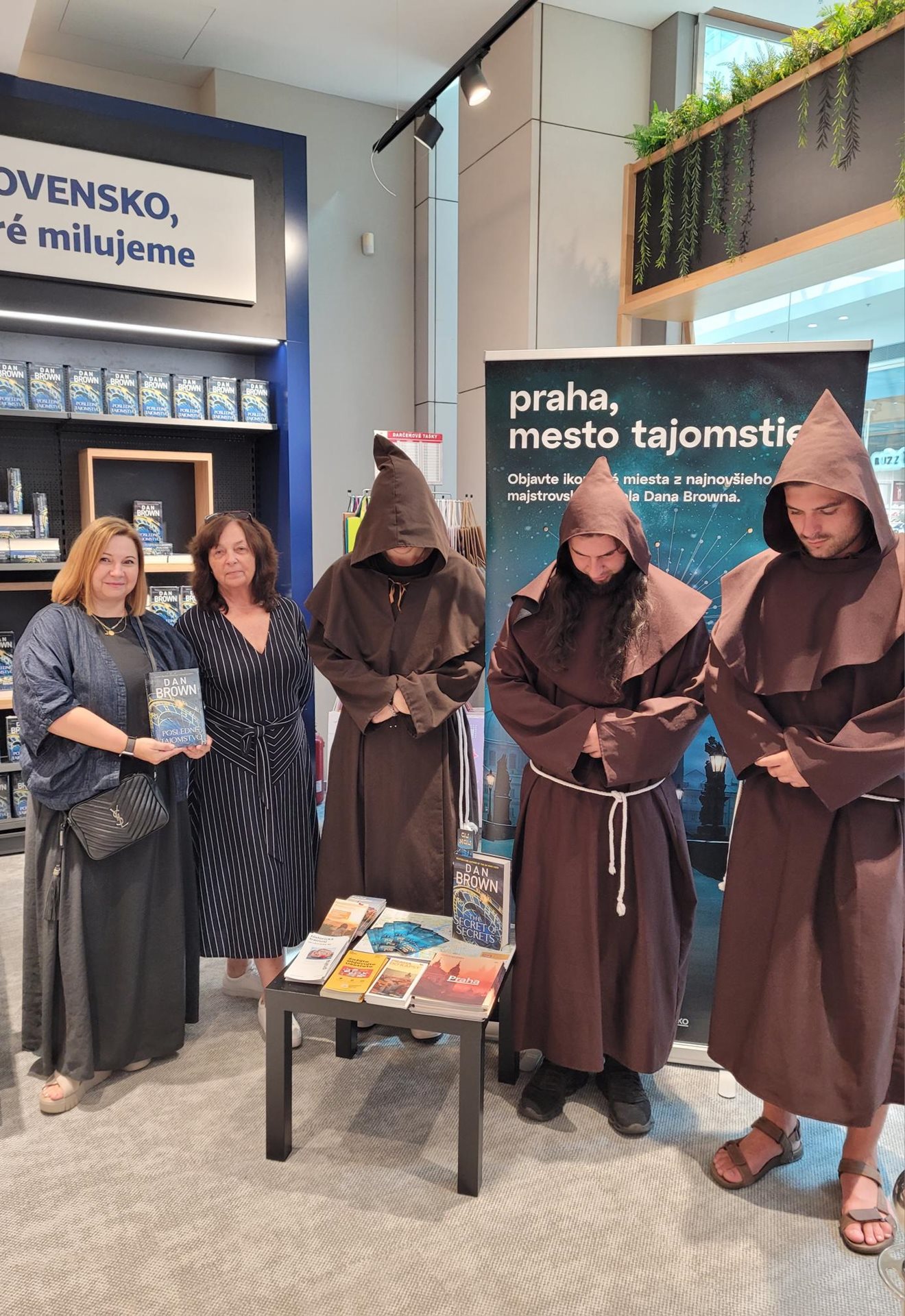 CzechTourism Slovakia was part of the global launch of the new novel by bestselling American author Dan Brown