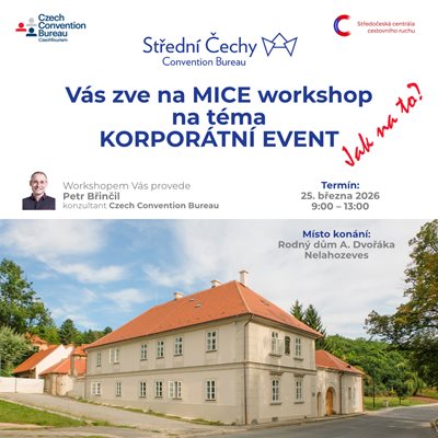 25. 3. 2026 MICE workshop (Jak na korporátní event)