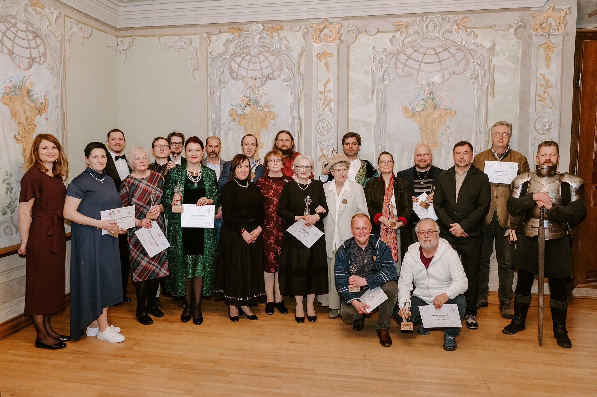 Asociace nestátních otevřených památek udělila ceny pro nejlepší kastelány, průvodce, dodavatele a počiny na českých památkách za rok 2025