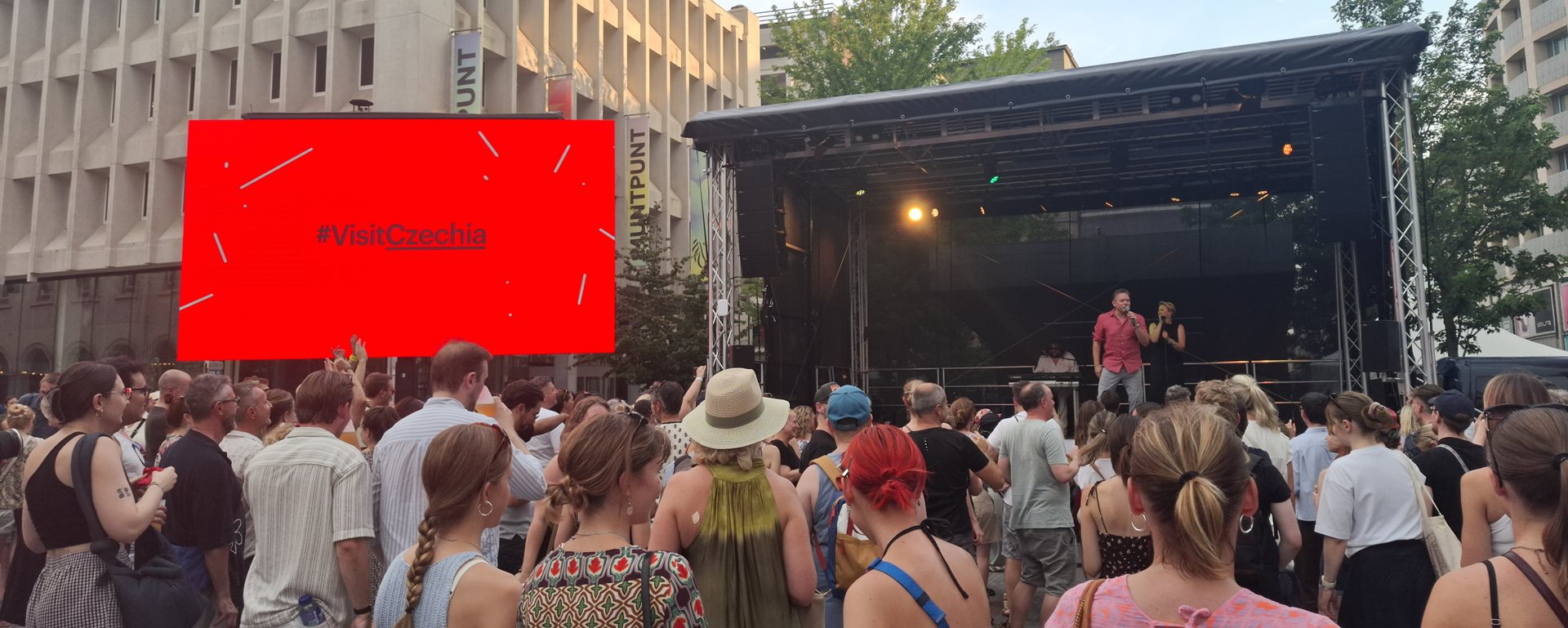Česko se představilo v centru Bruselu na tradiční Czech Street Party