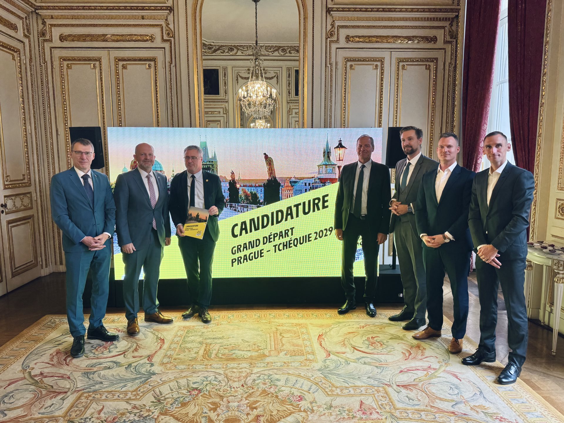 Czechia has presented its candidacy for the opening stages of the Tour de France