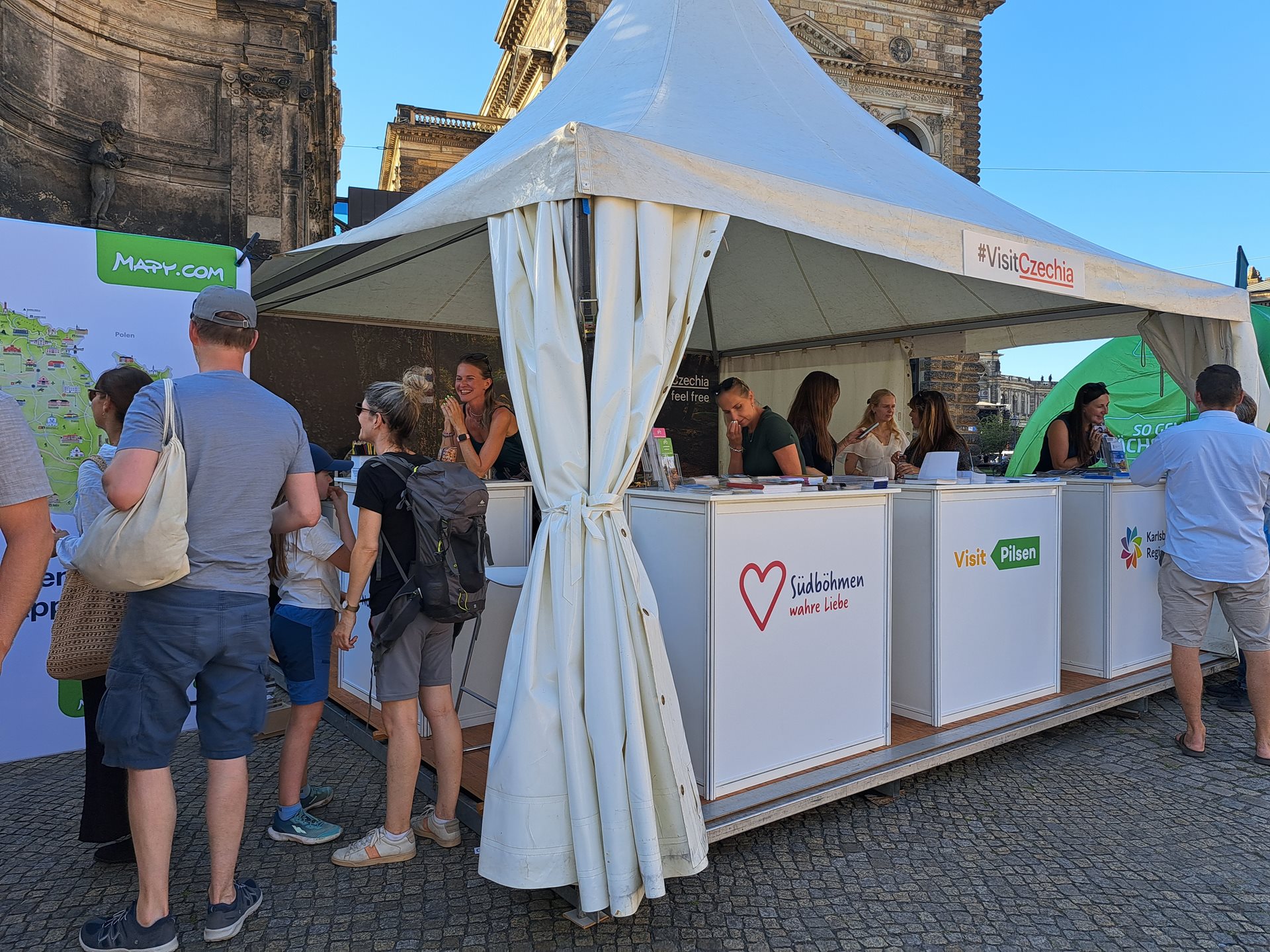 Česko na největším německém městském open-air festivalu Canaletto Dresden