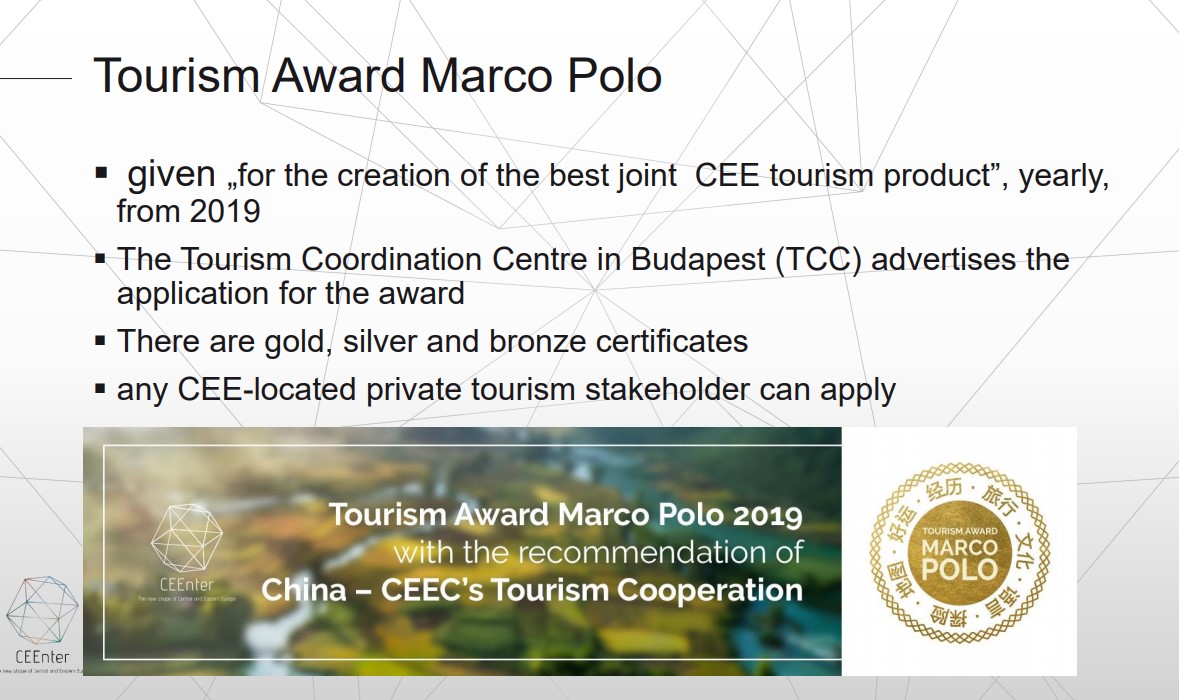 Třetí ročník Tourism Award Marco Polo vyhlášen