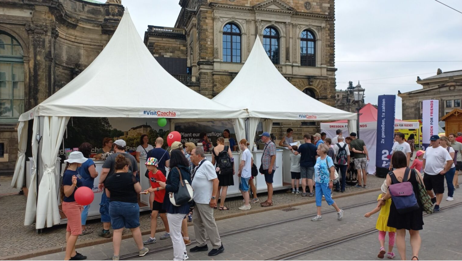 Česko nadchlo drážďanské publikum na největším open air festivalu v Německu