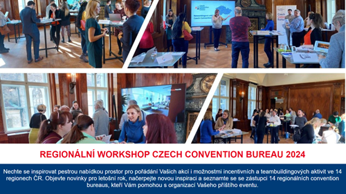 Pozvánka k účasti na regionálním workshopu Czech Convention Bureau 2024