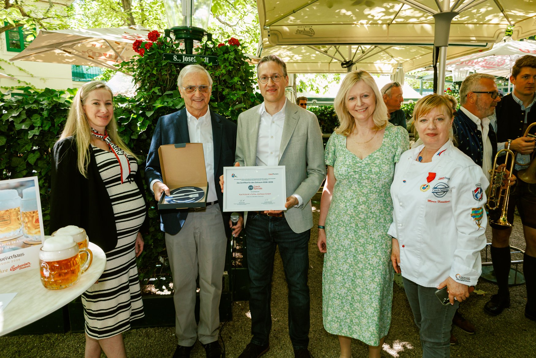 Czech cuisine is conquering Europe. Vienna's Schweizerhaus receives first European certification for Czech Specials