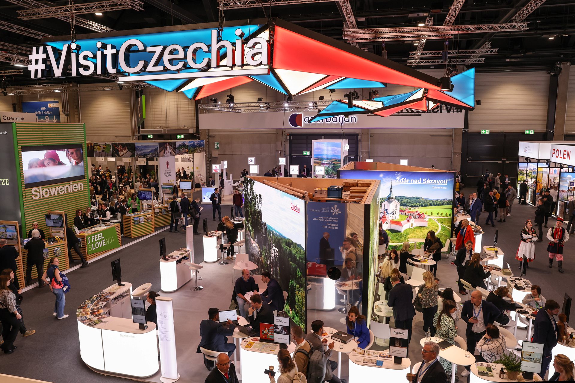Foreign tourists' interest in Czechia boosted by presentation at the Berlin ITB
