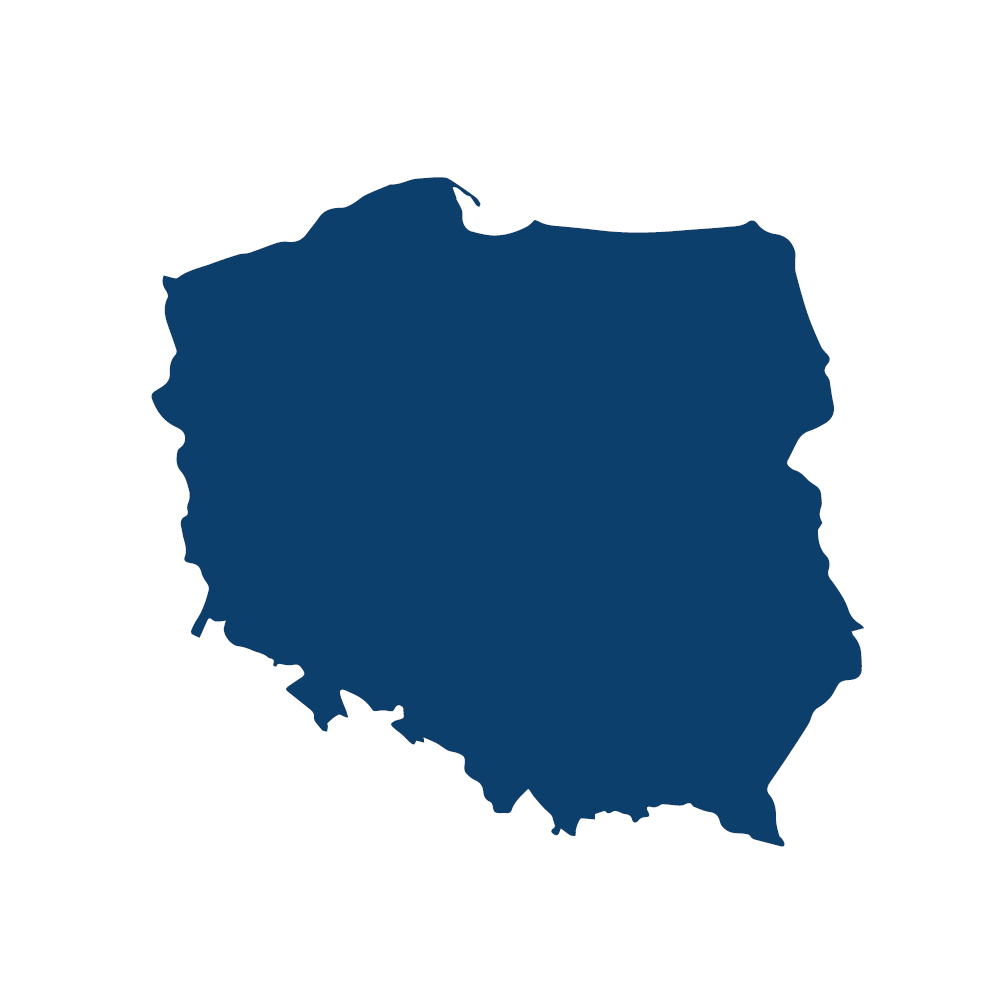 Poland covering Lithuania and Latvia