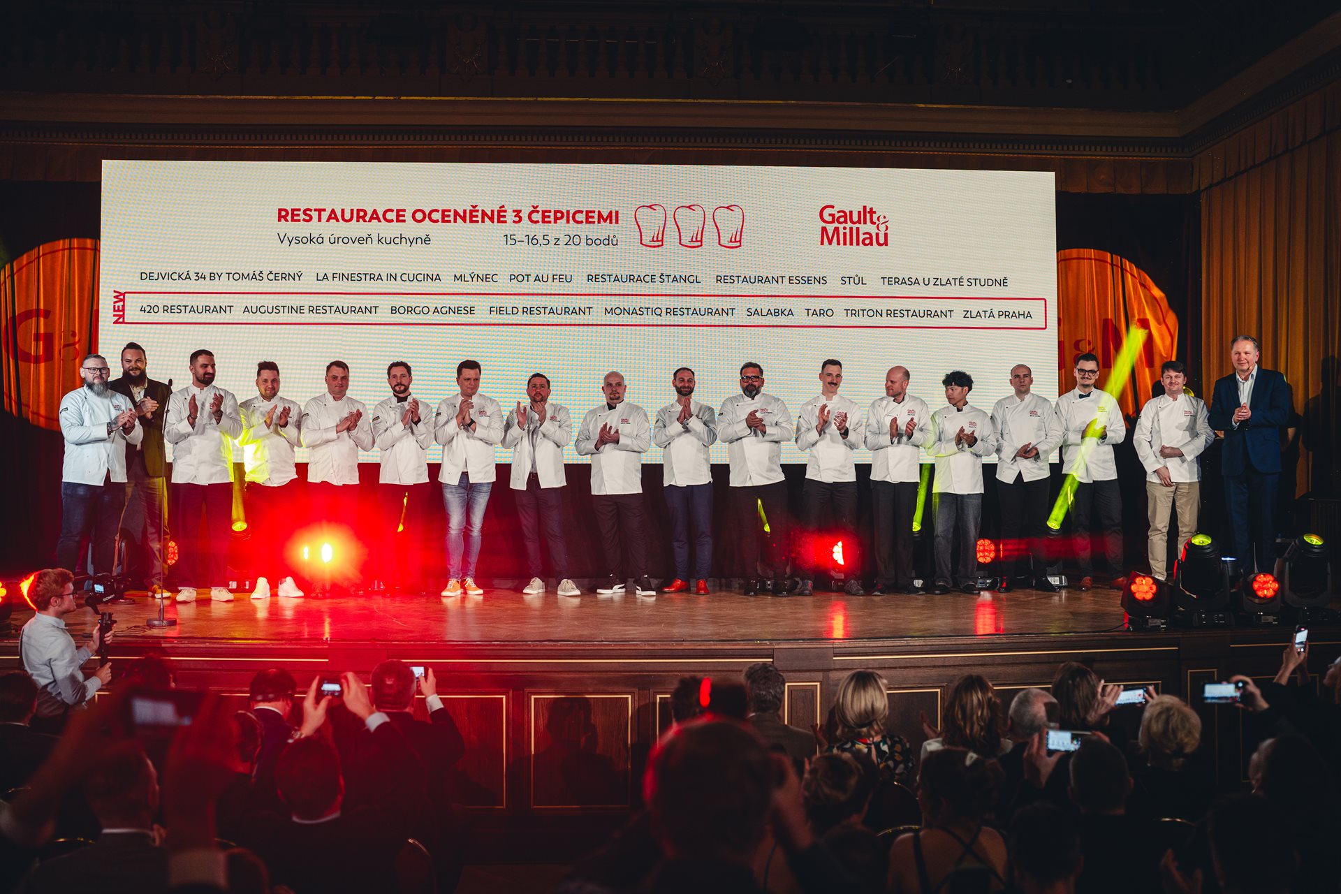 Mezinárodní gastronomický průvodce Gault&Millau podruhé hodnotil v Česku. „Čtyřčepicových“ restaurací přibylo