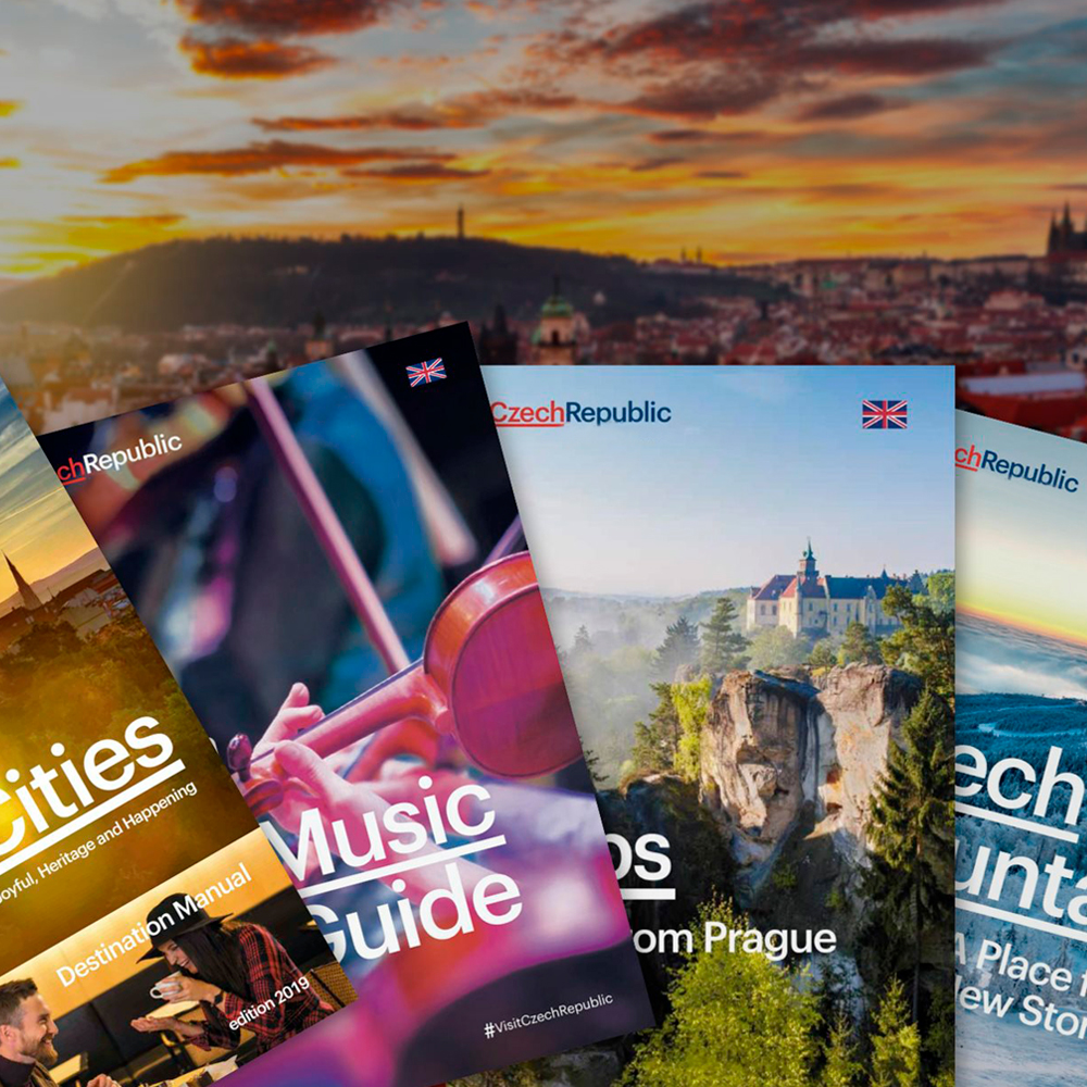 Photobank, videobank and brochures about the Czech Republic