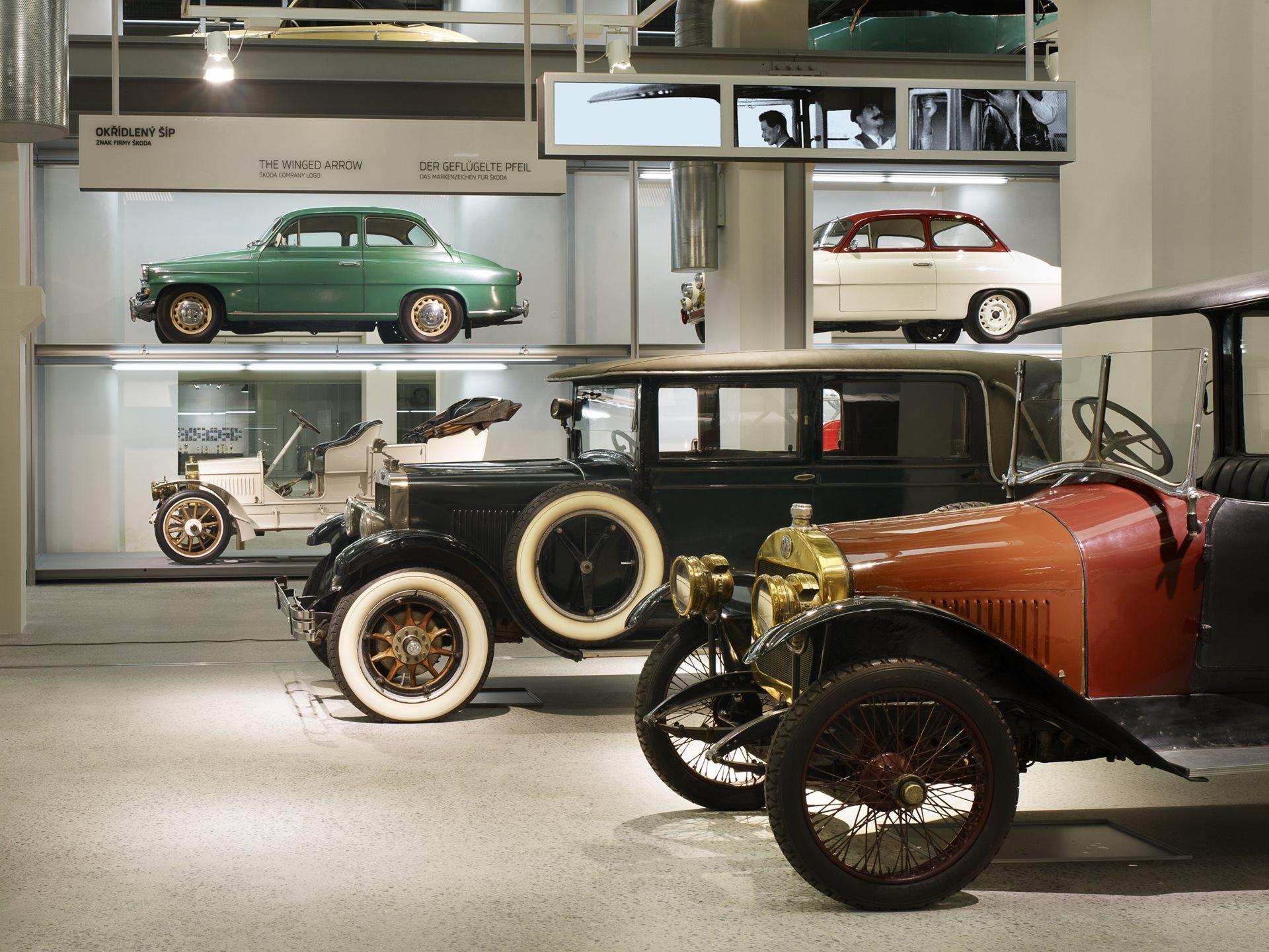 Muzeum a výrobní linky automobilu Škoda